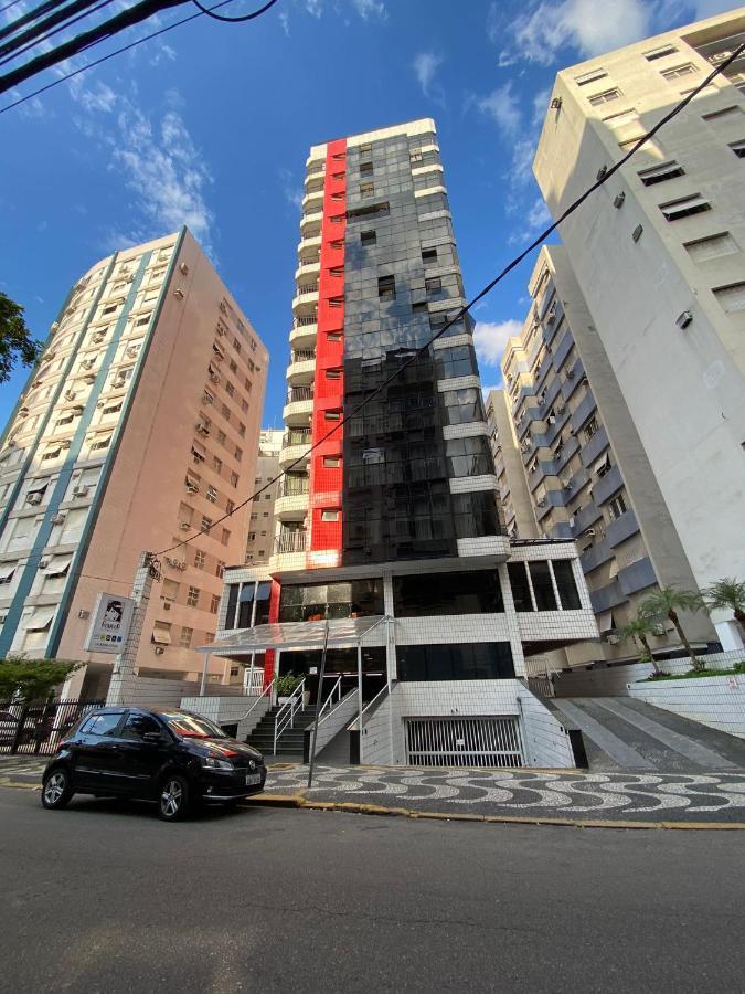 FLAT - acomoda até 4 hóspedes - Bairro do Gonzaga - Santos SP Esterno foto